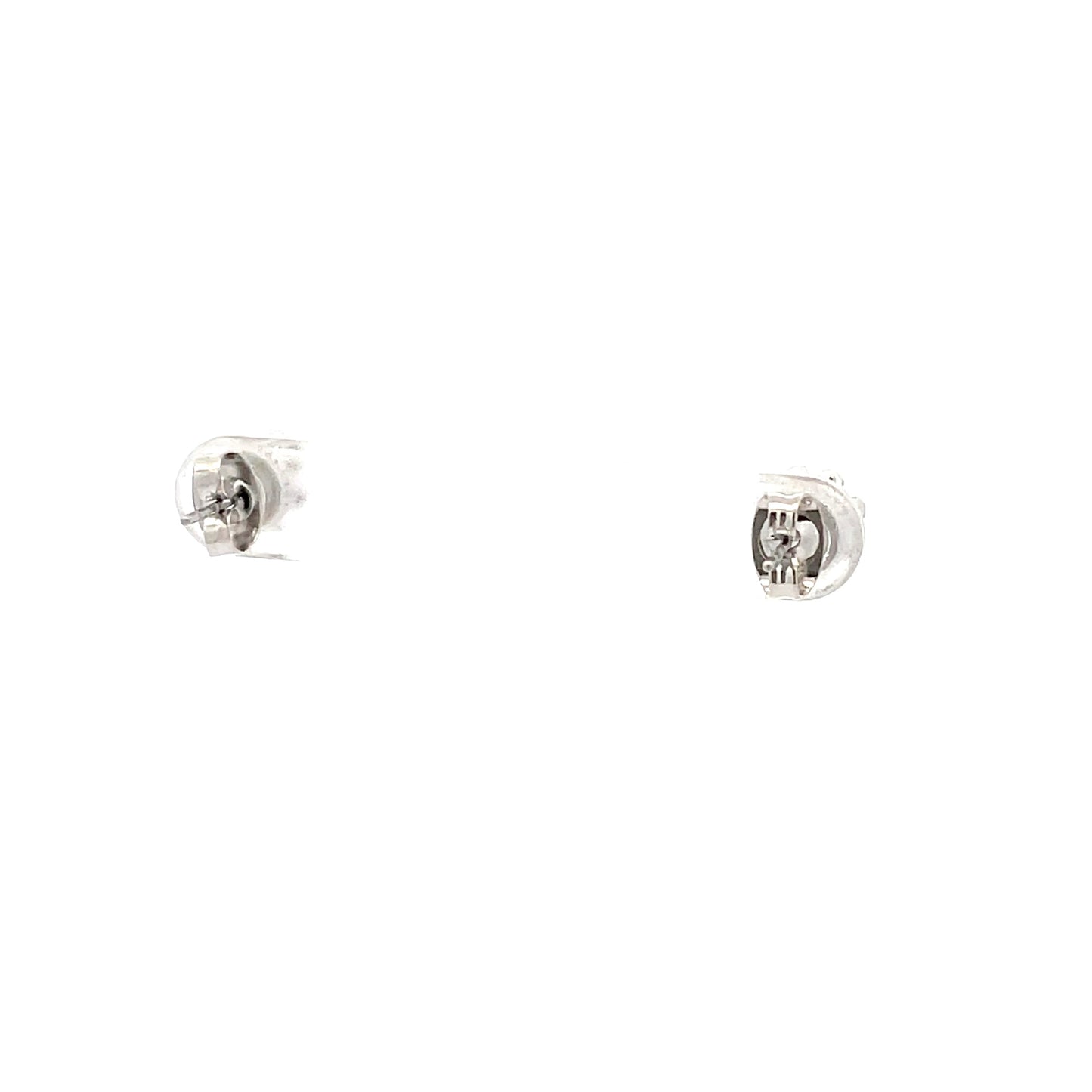 The One Crown CZ Round Earrings - 06