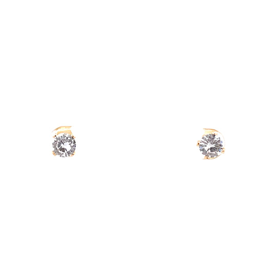 The One Sterling Silver Round Earrings - 6