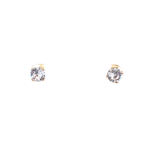 The One Sterling Silver Round Earrings - 7