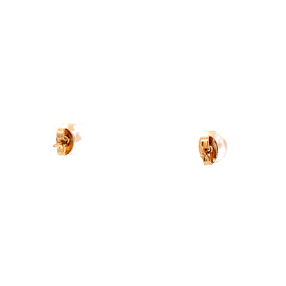 Sterling Silver Square Earrings - 5MM