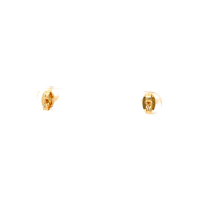Sterling Silver Square Earrings - 6MM