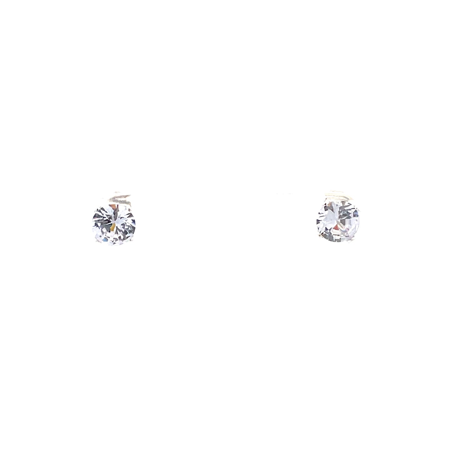 The One Sterling Silver Round Earrings - 7