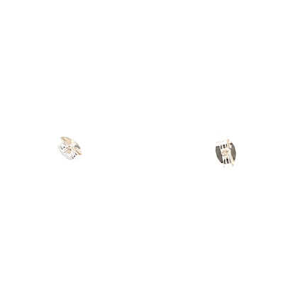 Sterling Silver Square Earrings - 3MM