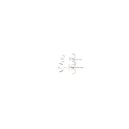 Sterling Silver Square Earrings - 4MM