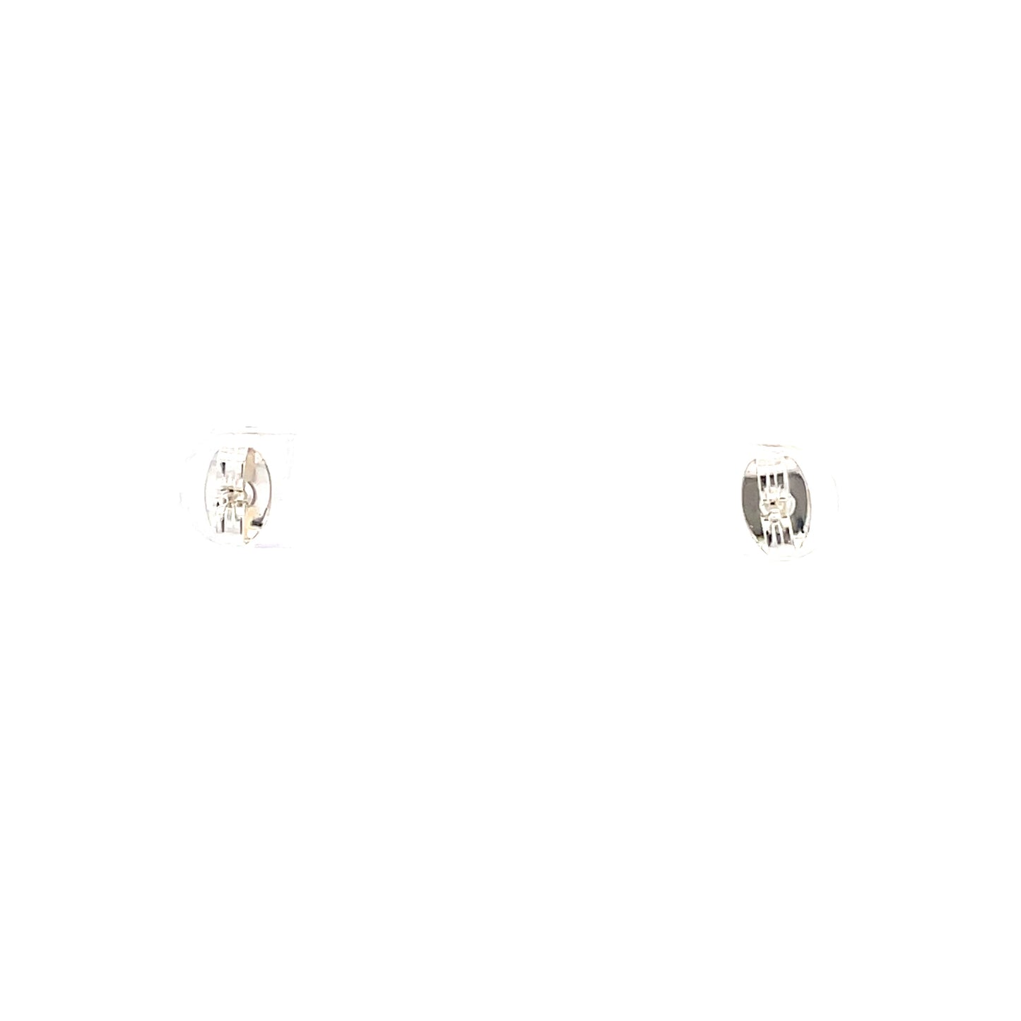 The One Sterling Silver Square Earrings - 6