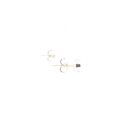 Sterling Silver Square Earrings - 6MM