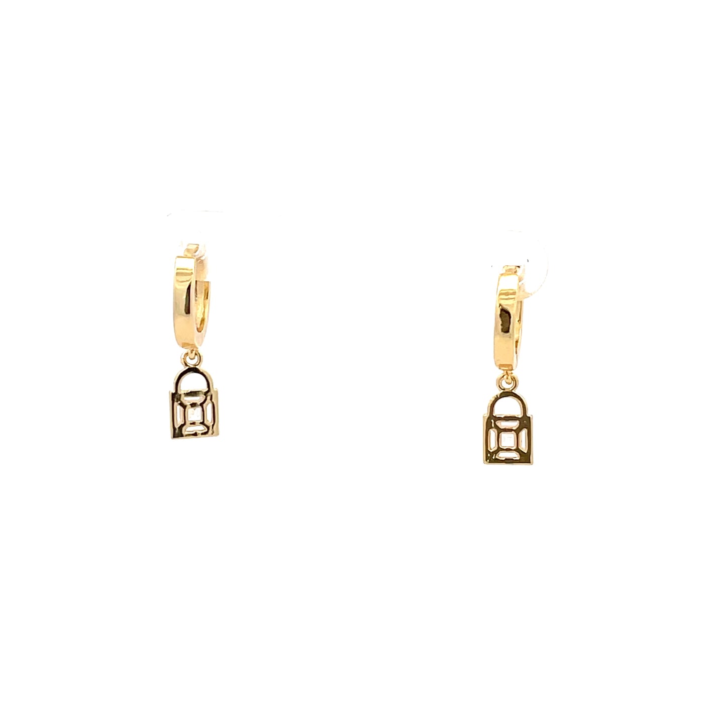 Huggie Hoops & Charm Earrings - Style 06