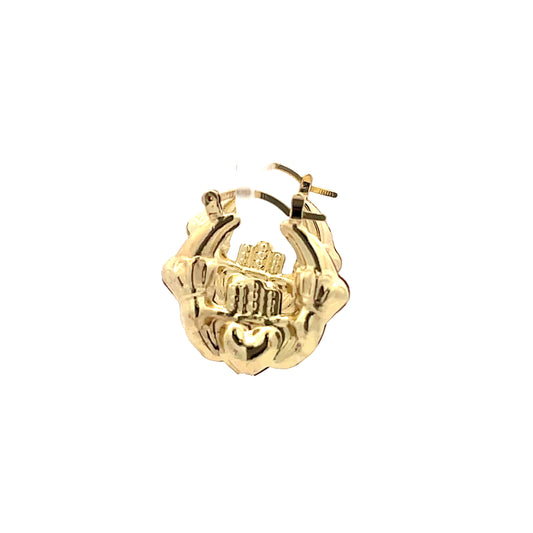 Hug&Kiss Shrimp and Bamboo Mini Earrings - 10