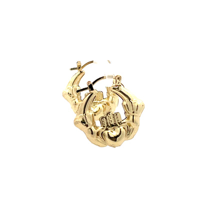 Hug&Kiss Shrimp and Bamboo Mini Earrings - 10