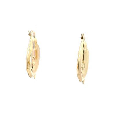Hug&Kiss Shrimp and Bamboo Mini Earrings - 09