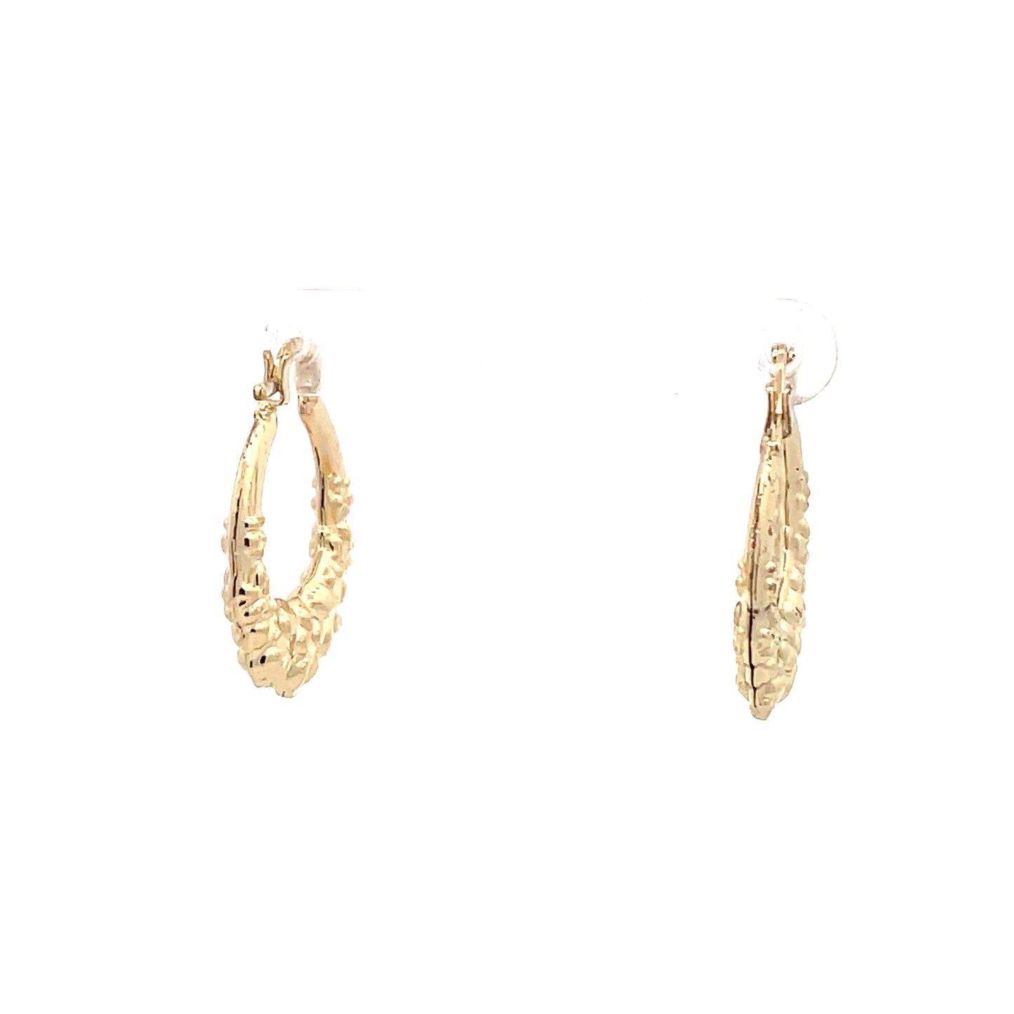 Hug&Kiss Shrimp and Bamboo Mini Earrings - 08