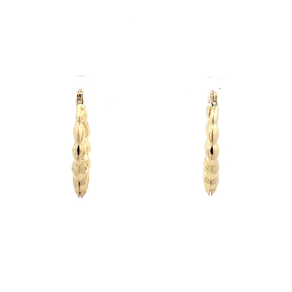 Hug&Kiss Shrimp and Bamboo Mini Earrings - 04