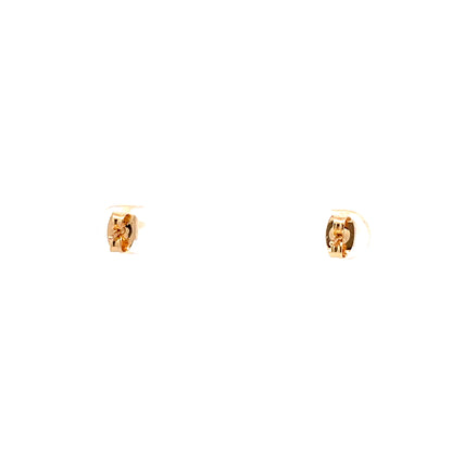 Cubic Zirconia Earrings Square - 5MM