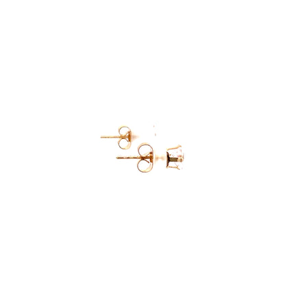 Cubic Zirconia Earrings Square - 5MM