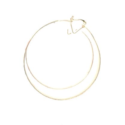 Hug & Kiss Bangle Earrings - Size 06