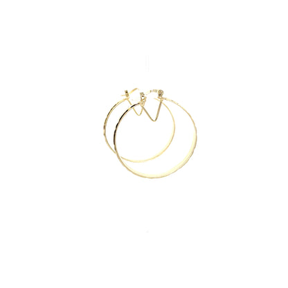 Hug & Kiss Bangle Earrings - Size 00