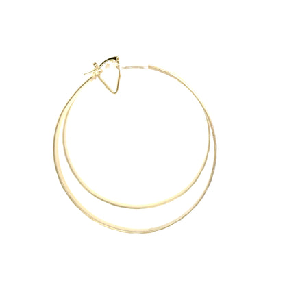 Hug & Kiss Bangle Earrings - Size 06