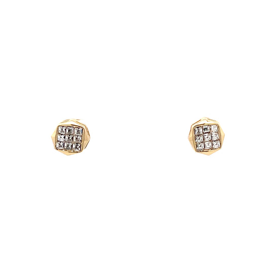 The One Baguette Earrings - Style 2