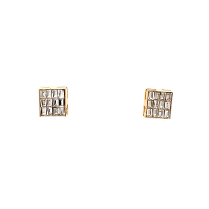 Baguette Earrings - Style 04