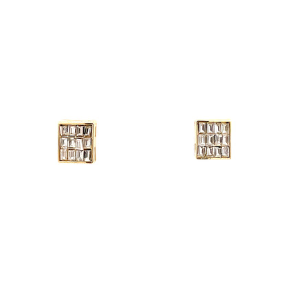 Baguette Earrings - Style 05