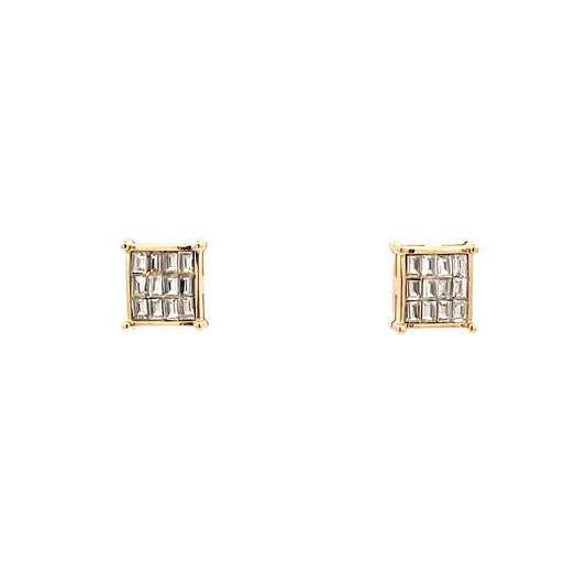 The One Baguette Earrings - Style 6