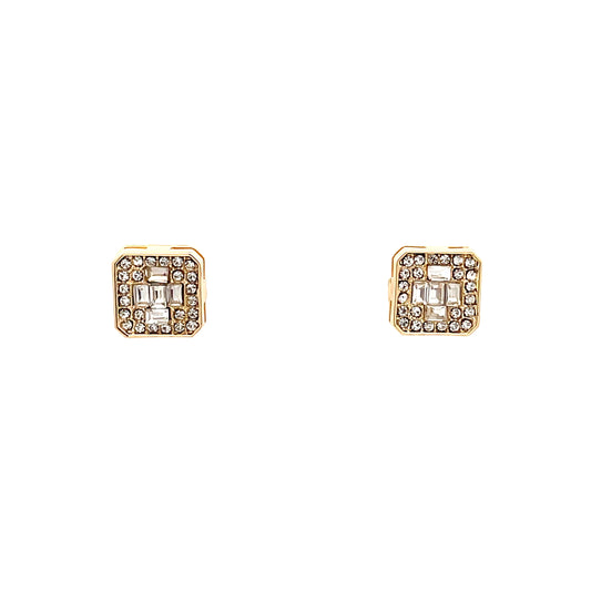 The One Baguette Earrings - Style 8