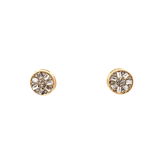 The One Baguette Earrings - Style 9