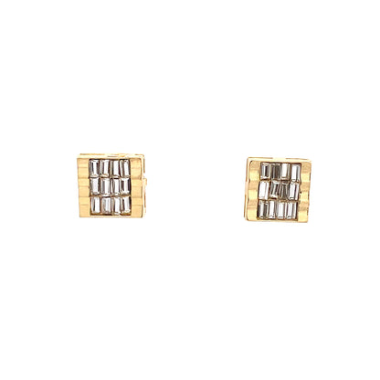 Baguette Earrings - Style 12
