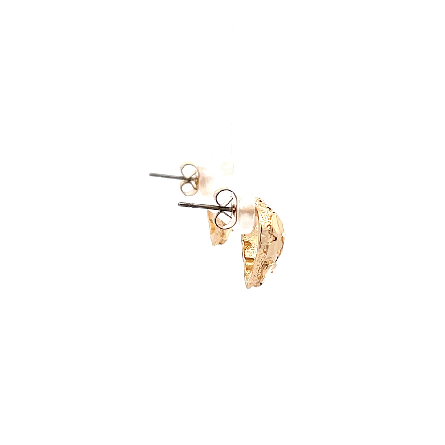 The One Gold Nugget Earring - 08