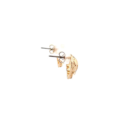 Gold Nugget Earring - Style 08