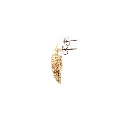 Gold Nugget Earring - Style 09