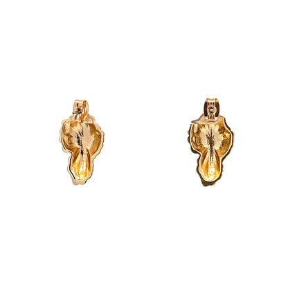 Gold Nugget Earring - Style 09