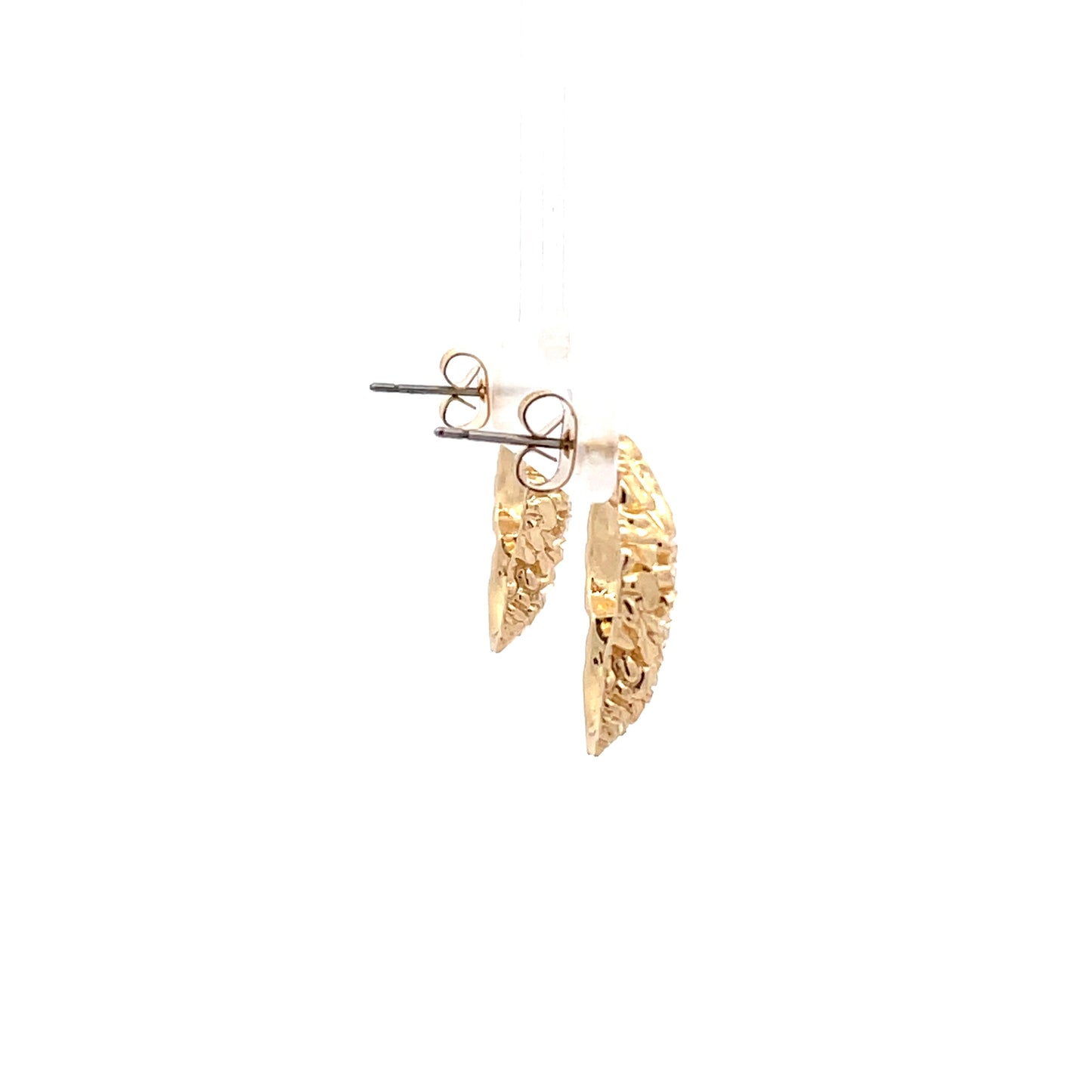 The One Gold Nugget Earring - 09