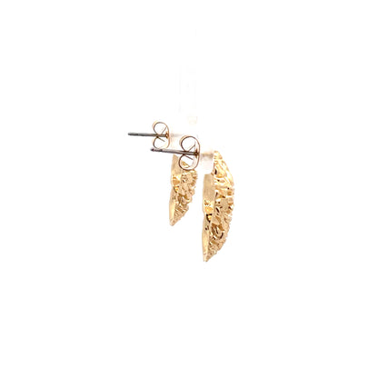 Gold Nugget Earring - Style 09