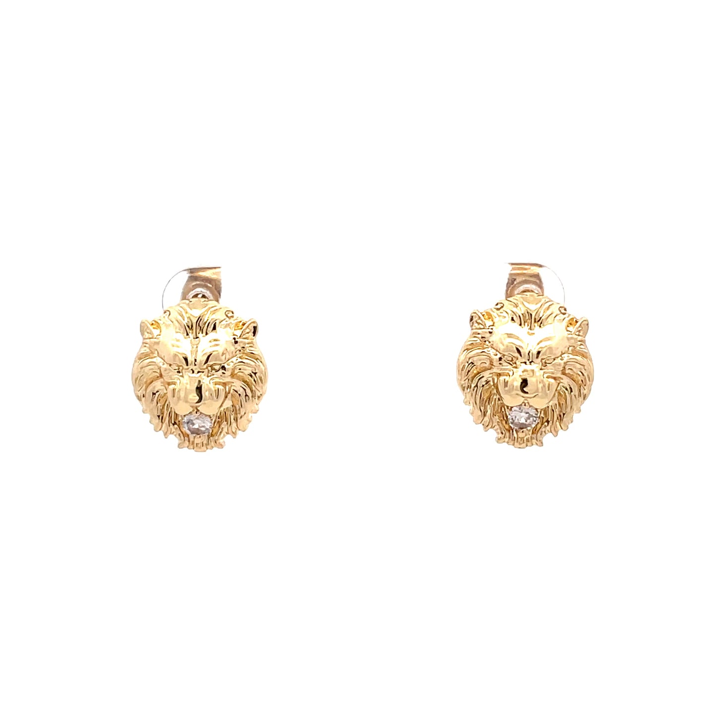 The One Gold Nugget Earring - 12