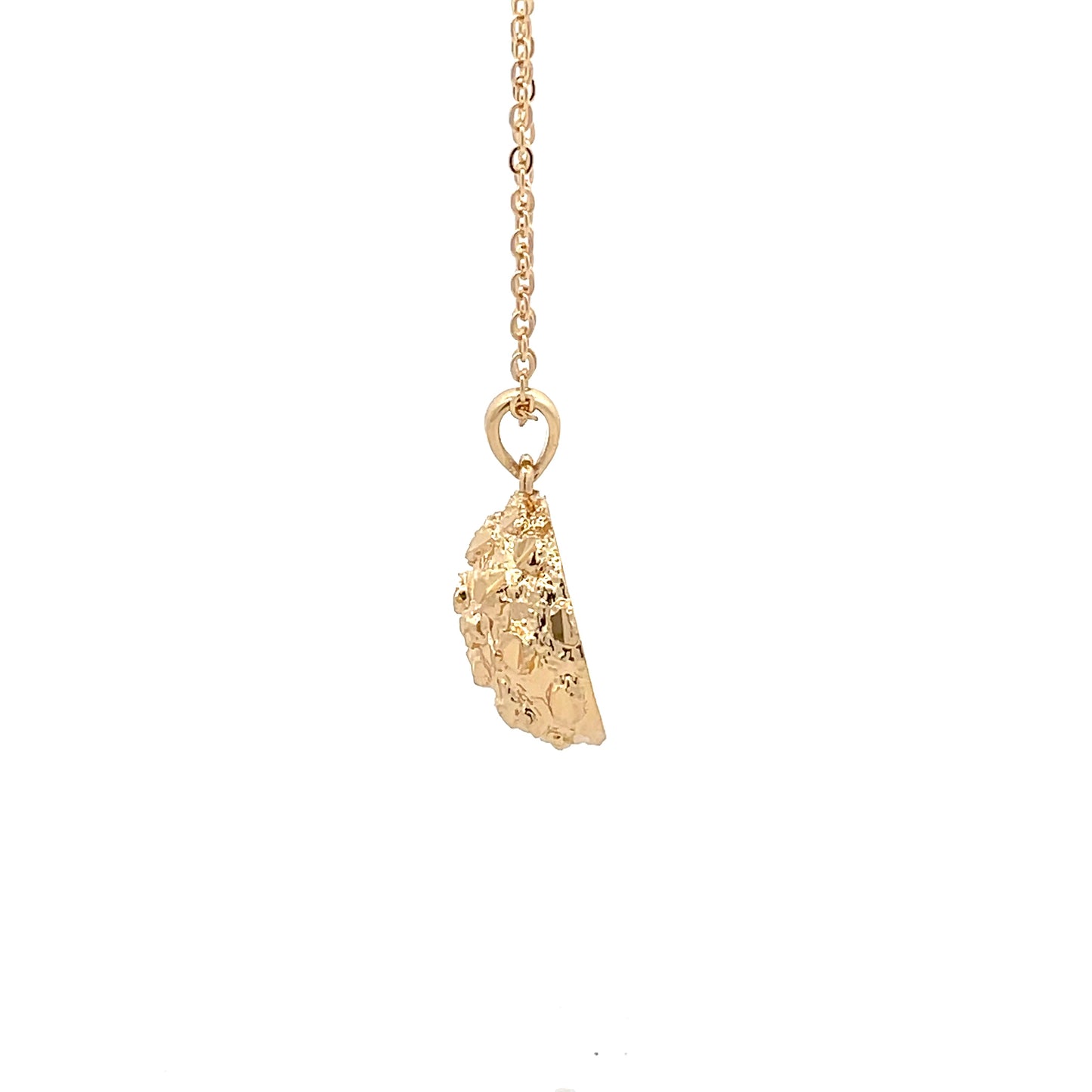 The One Gold Nugget Necklace - 07