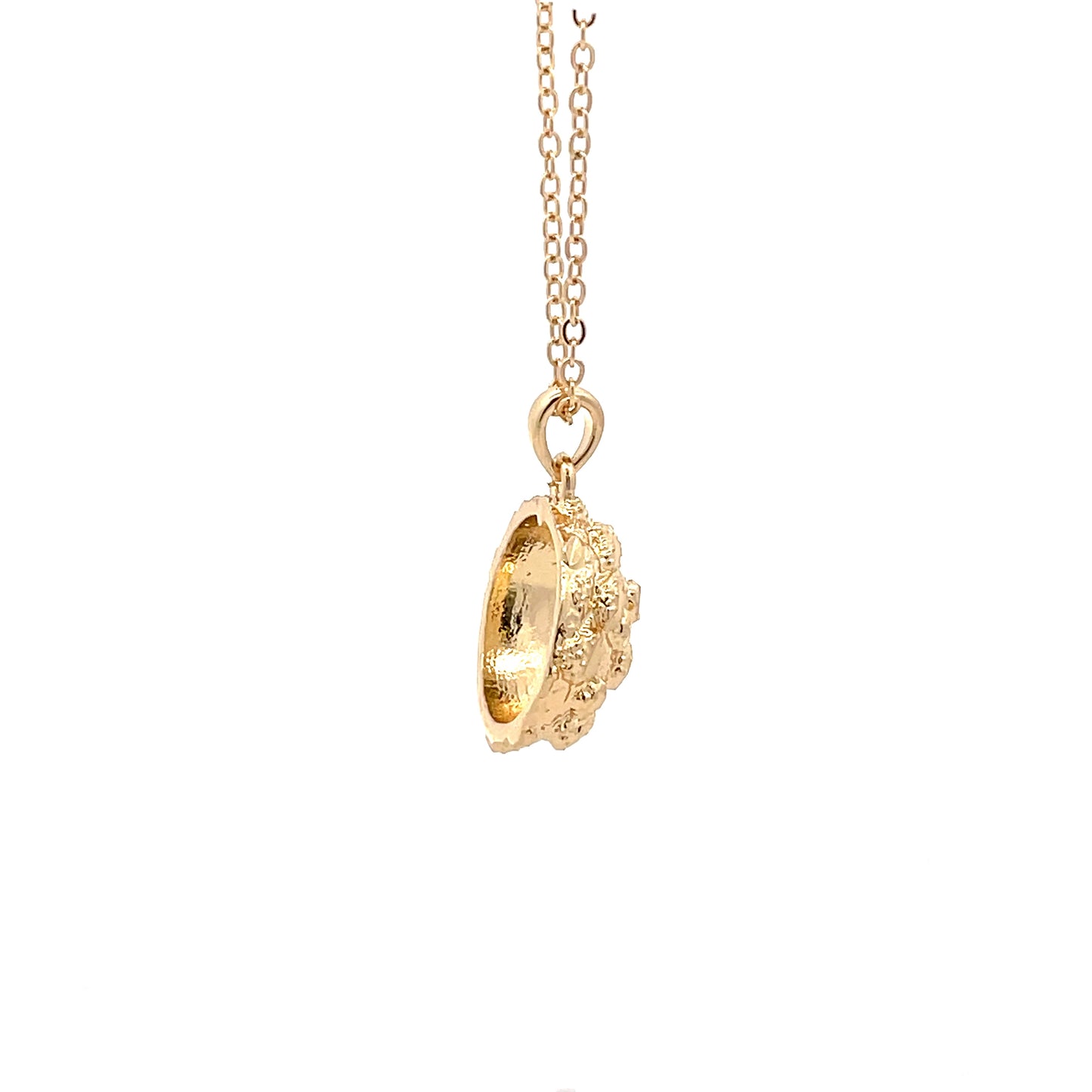 The One Gold Nugget Necklace - 07