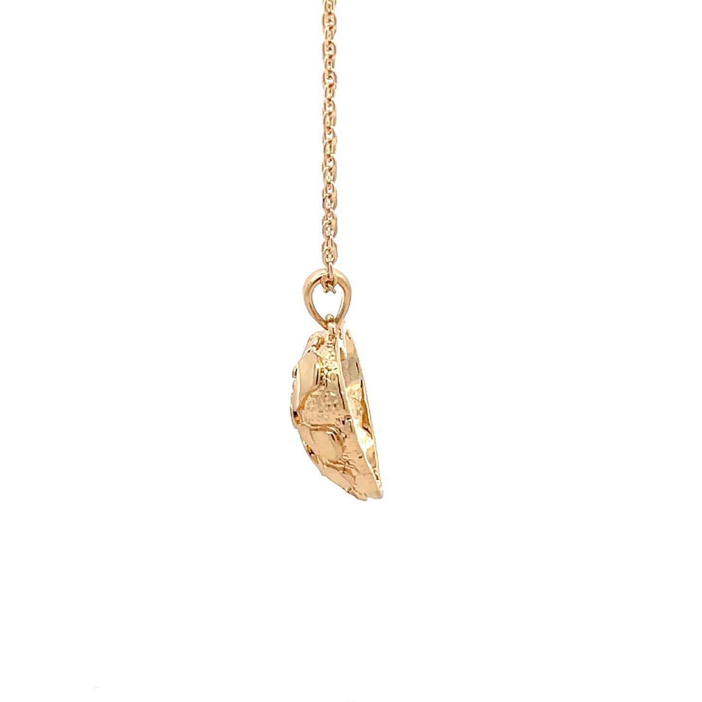 The One Gold Nugget Necklace - 08