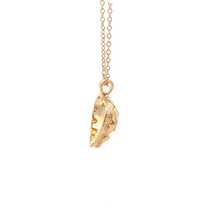 Gold Nugget Necklace - Design #08