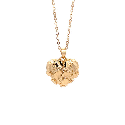 Gold Nugget Necklace - Design #08