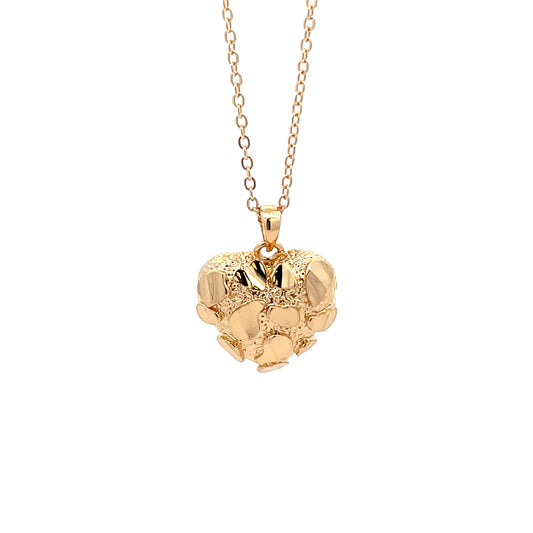 The One Gold Nugget Necklace - 08