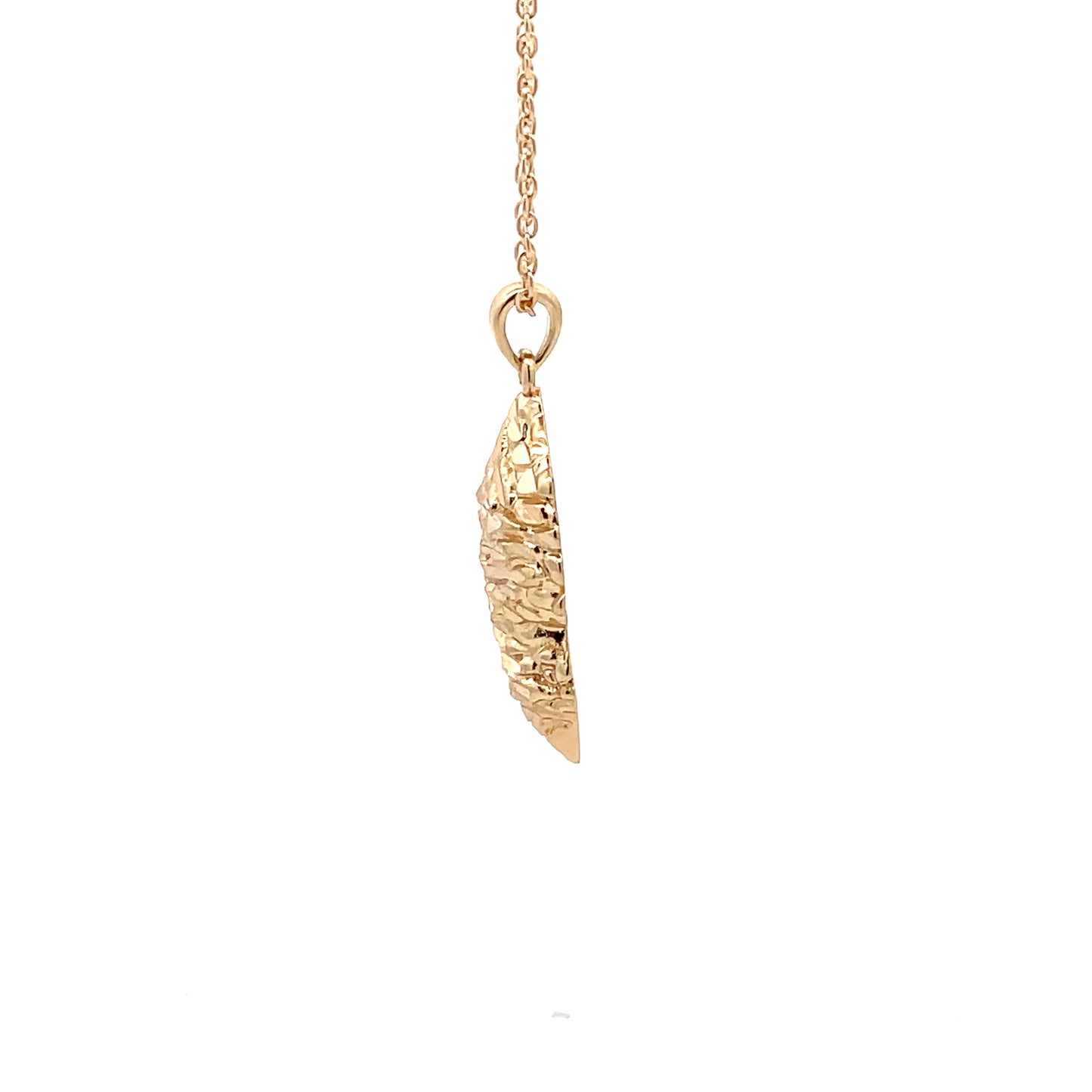 The One Gold Nugget Necklace - 09