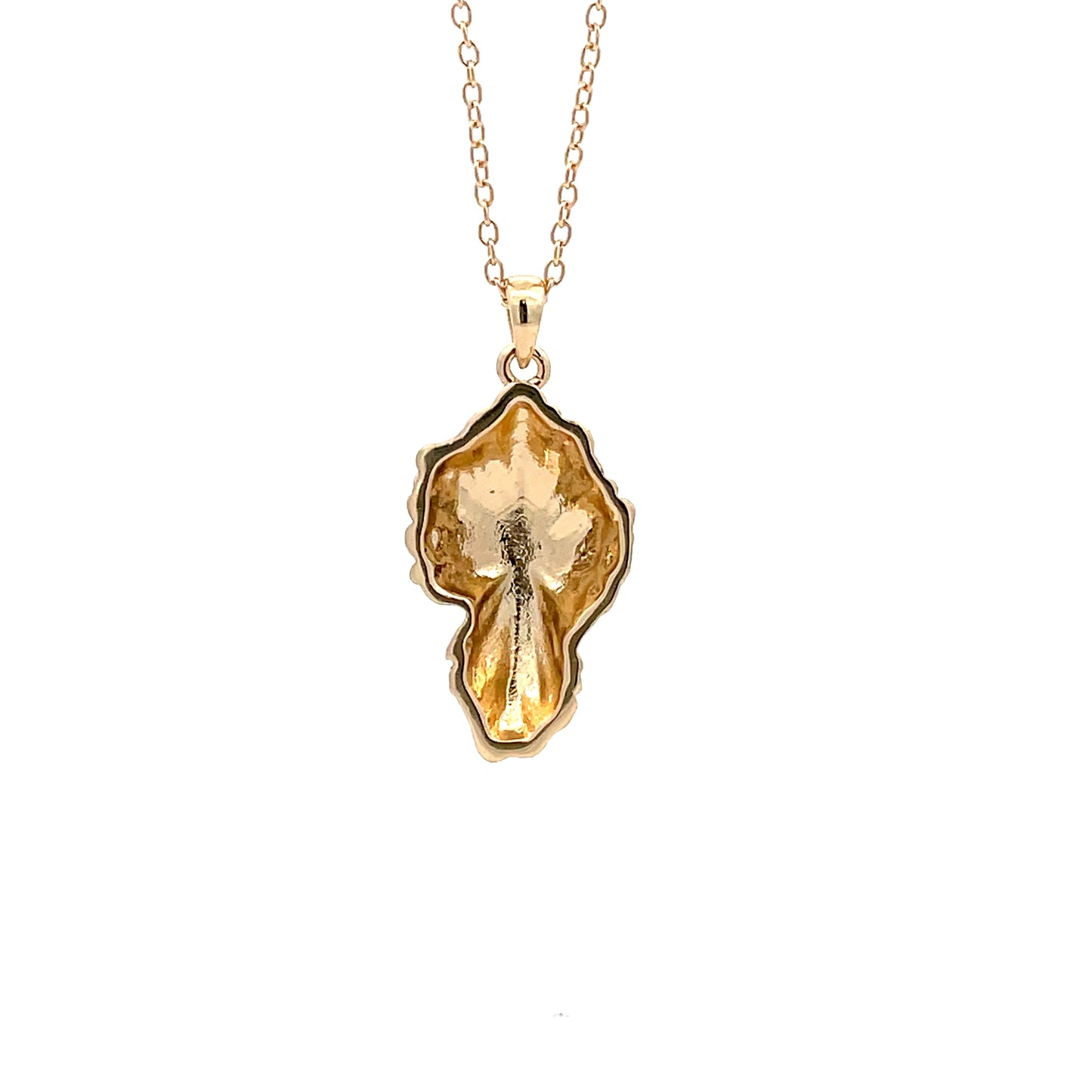 The One Gold Nugget Necklace - 09