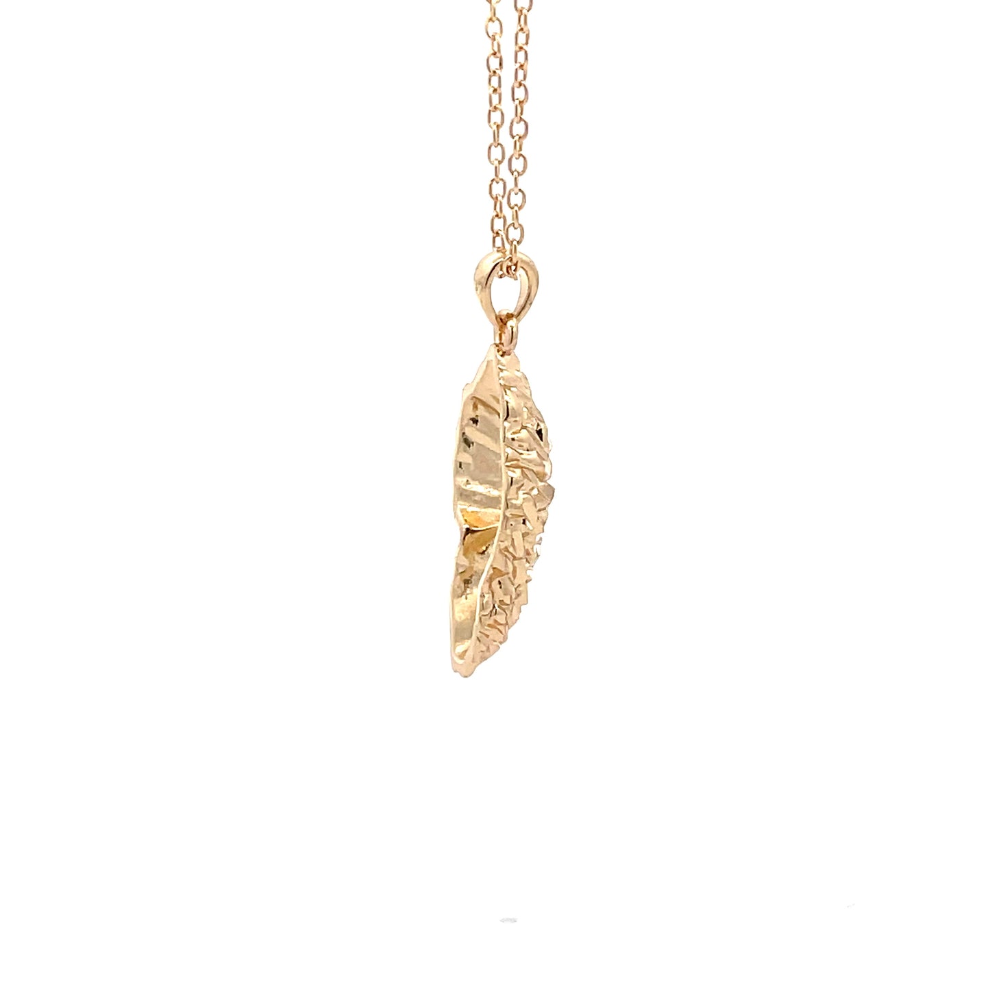 The One Gold Nugget Necklace - 09