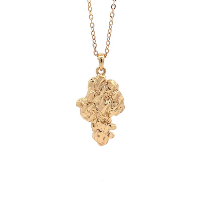 Gold Nugget Necklace - Design #10