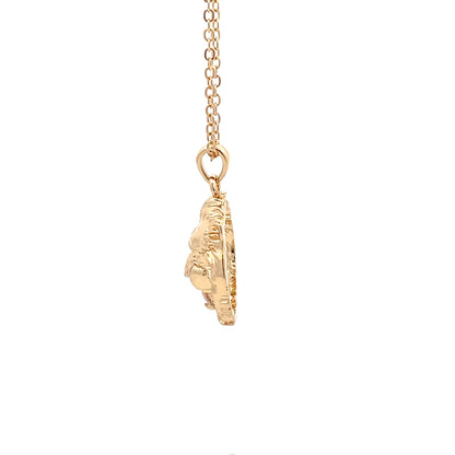 Gold Nugget Necklace - Design #12