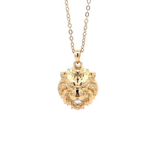 The One Gold Nugget Necklace -12