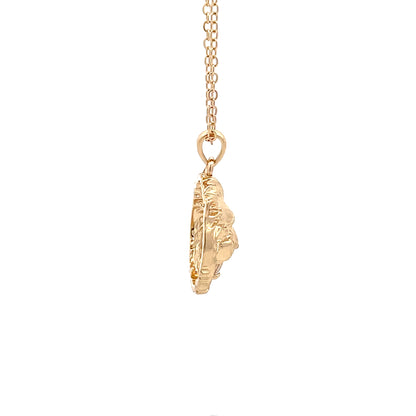 Gold Nugget Necklace - Design #12