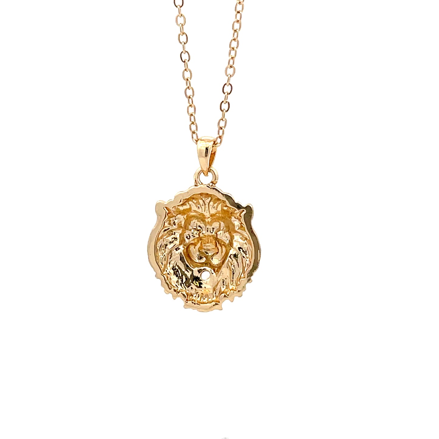 The One Gold Nugget Necklace -12