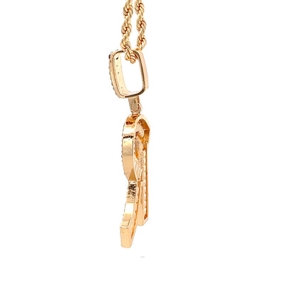 Baguette Initial Necklace - R